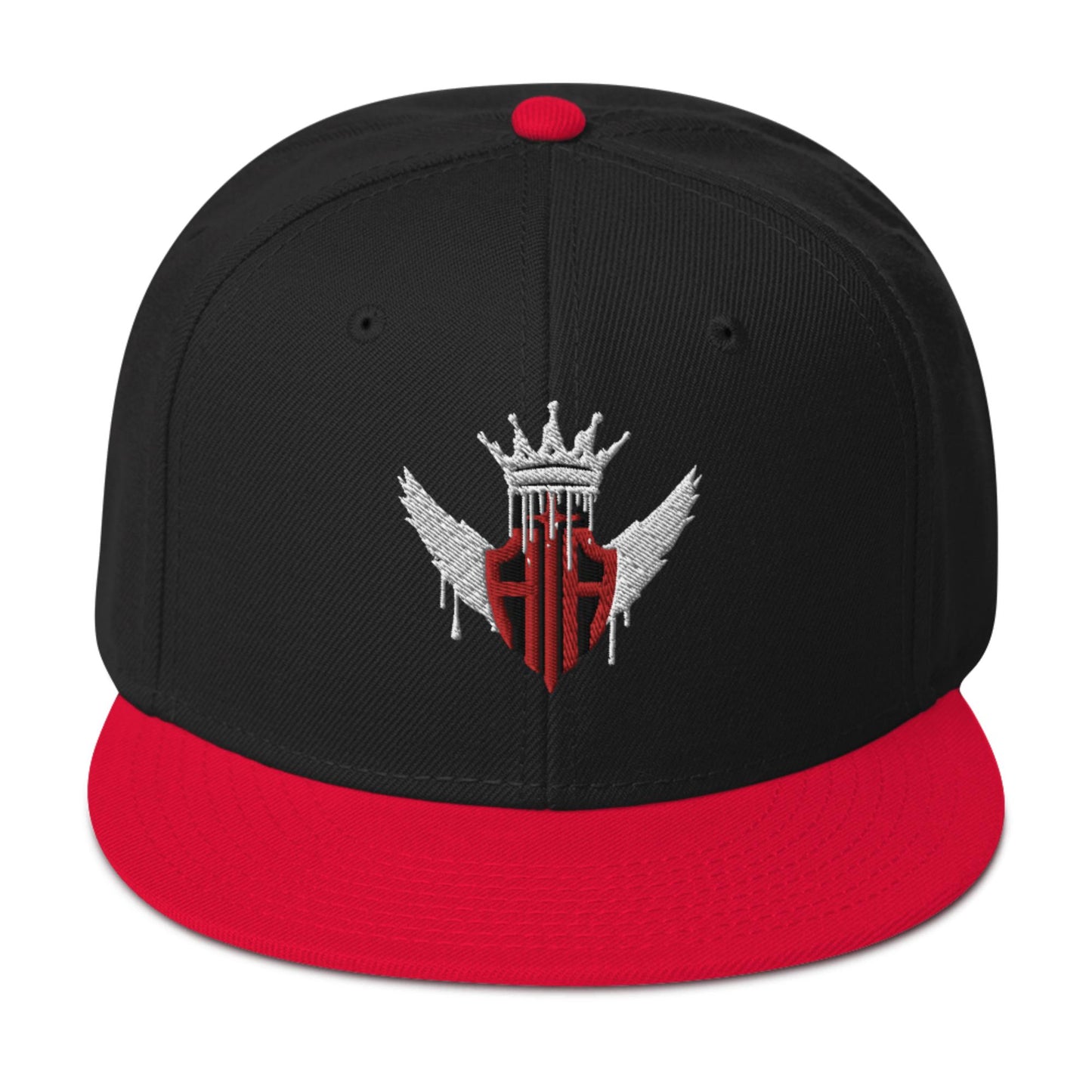 Black/Red Snapback